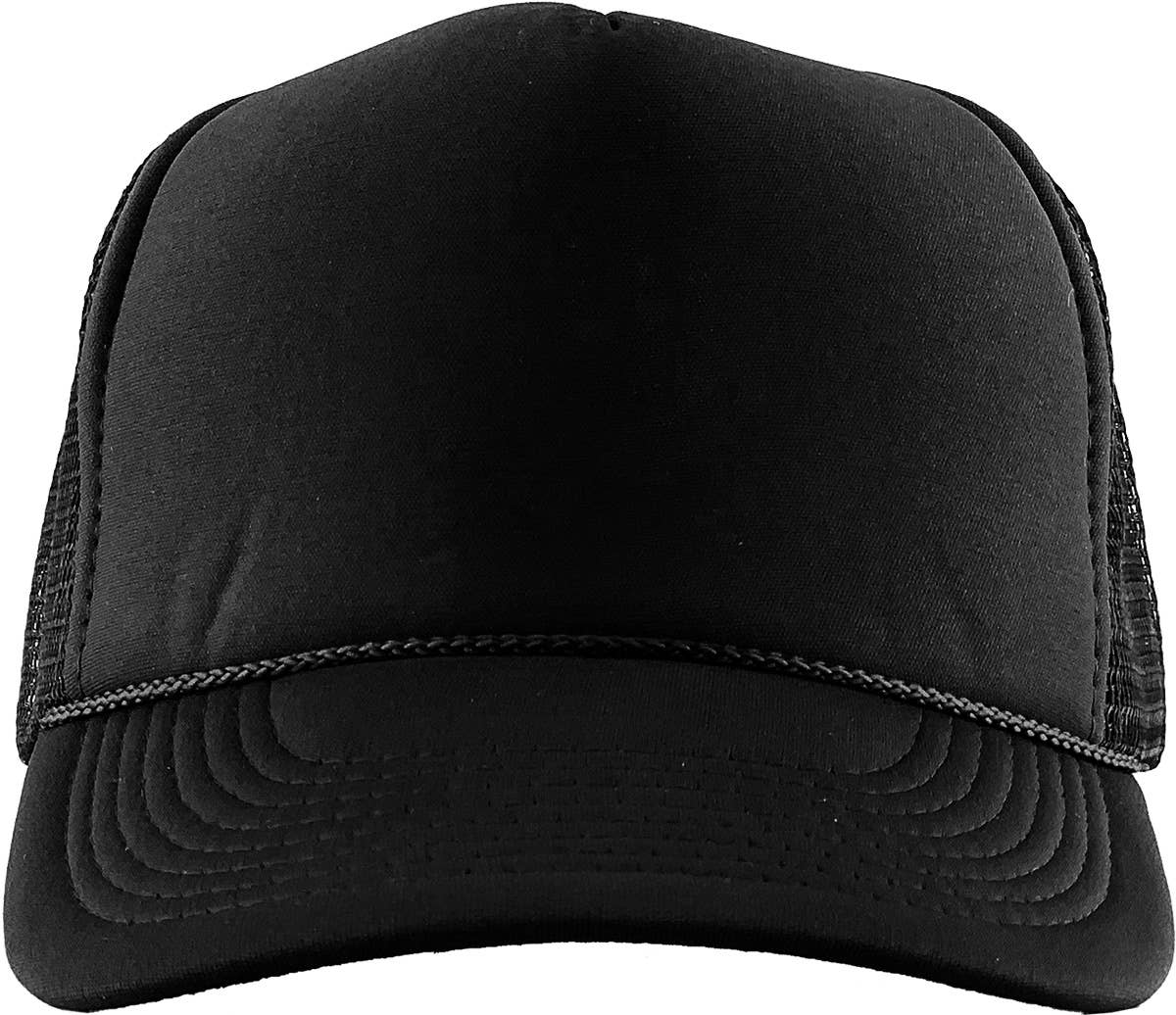 Personalized High-Profile Foam Front Trucker Cap - Kelly Green